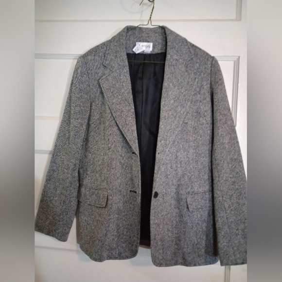 Chadwick size 10 women's wool jacket Gray - Picture 1 of 3
